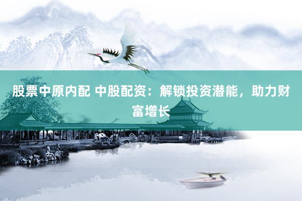 股票中原内配 中股配资：解锁投资潜能，助力财富增长